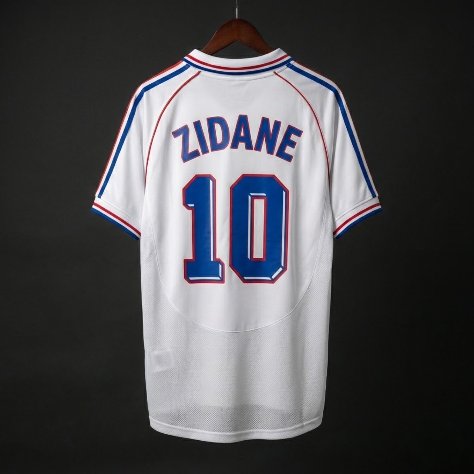 France 1998 Away Shirt - Zinedine Zidane #10 Edition