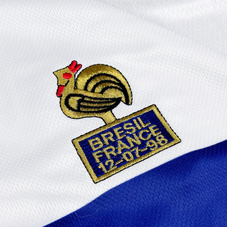 France 1998 Away Shirt - Zinedine Zidane #10 Edition